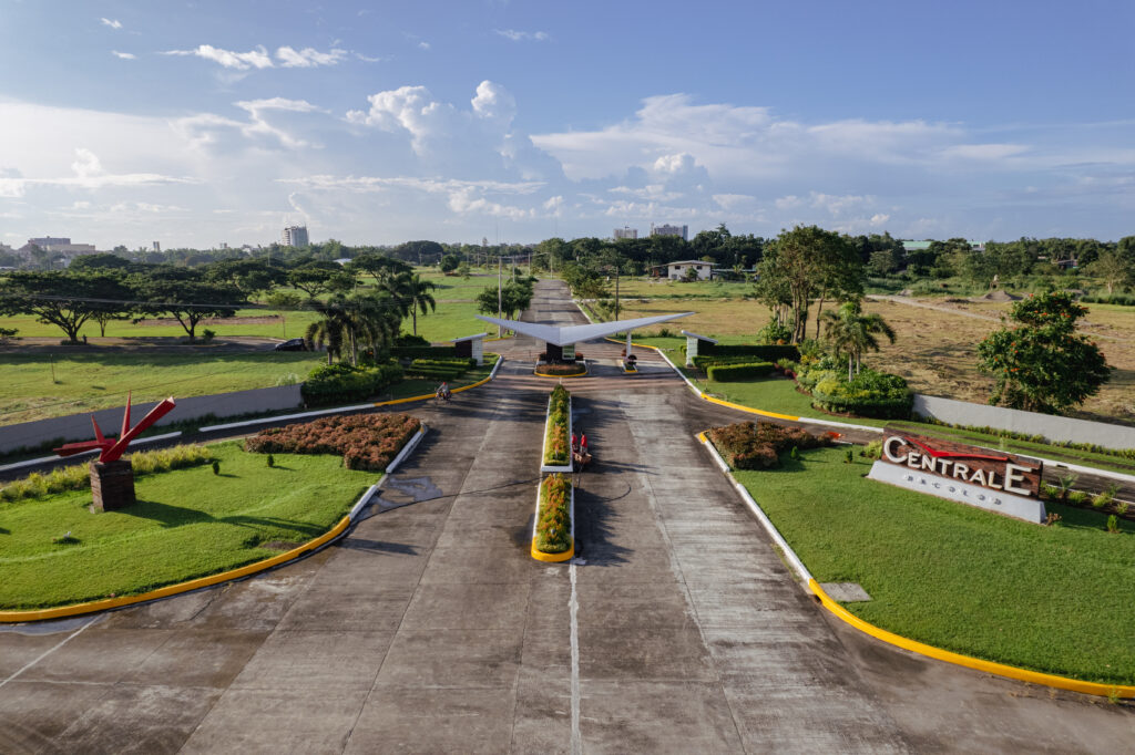 Facade of Centrale in the heart of Bacolod City, A premier 48-hectare master-planned community developed by Active Group.