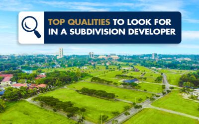 Top Qualities to Look for in a Subdivision Developer in the Philippines