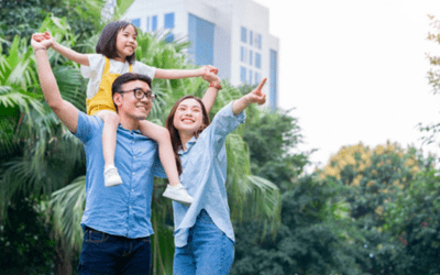 Living in an exclusive community built for families